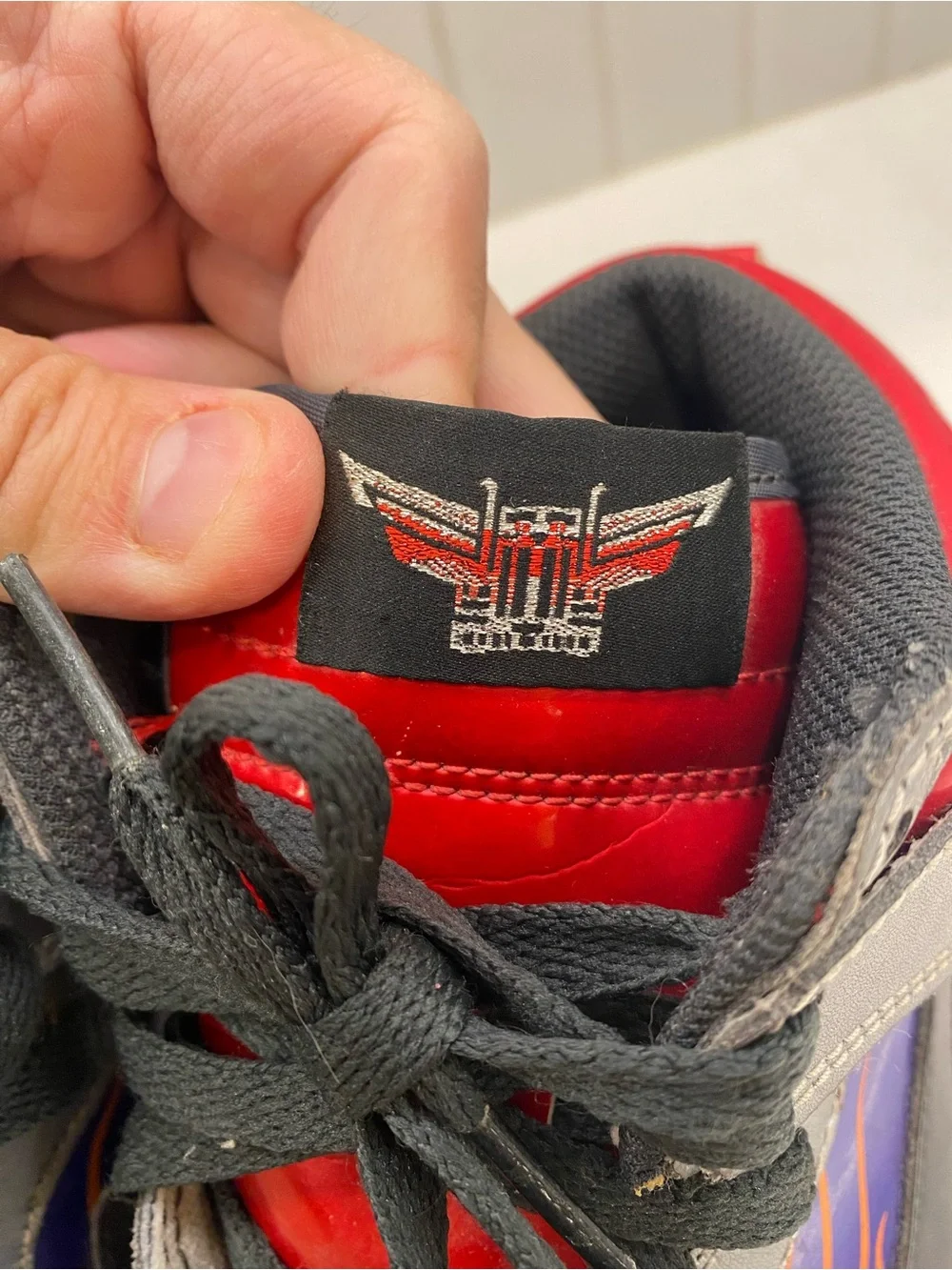Vintage 2009 Nike Dunk High Optimus Prime Transformers Y7